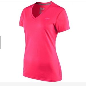 Nike Pink Vneck Tshirt